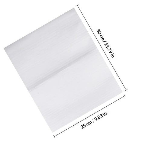White EPE Foam Shipping Bags For Bottles And Ceramics Thickened Reusable Cushioning Packing Bags with dimensions labeled 30cm x 25cm.
