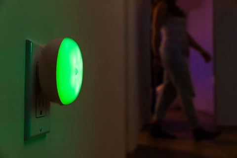 Ember Color Changing LED Plug In Night Light With Motion Sensor, Millions Of Colors, Auto Adaptive Lighting, Chill Soft Glow Transitions That Set A Cozy Night Vibe, Works With Google Home And Alexa
