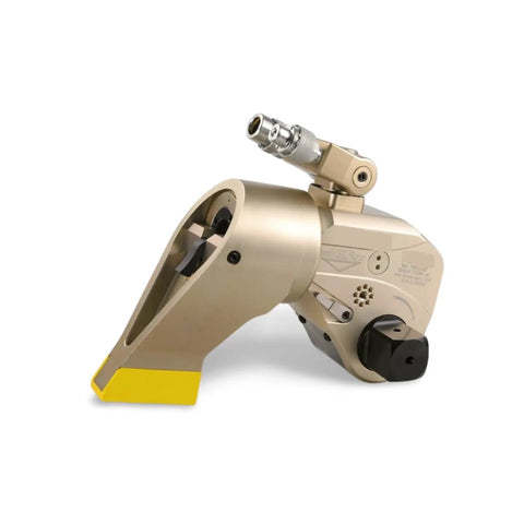 Heavy Duty Hydraulic Torque Wrench With Slick One Way Drive Ratchet Plus Hella Durable Aluminum Titanium Frame and 360 Adjustable Reaction Arm.