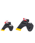 Heavy Duty Hydraulic Torque Wrench One Point Five Inch Square Drive Electric Automatic Aluminum Titanium Alloy Body parts shown from different angles.