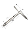 12 Inch Stainless Steel Soil Probe With T Style Handle And Reusable Sampler Bags For Quick Garden And Farm Soil Sampling Checks For Root Structure And Thatch Thickness Pro Grade Build Ideal For Golf Courses And Plant Care.