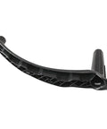 Right Passenger Side Interior Car Door Handle In Gloss Black For BMW X5 Models Fits 2007 To 2013 Including 3 0si 4 8i And All Xdrive Versions Like The S50 V8 And Diesel Parts With Direct Oem Fit, black plastic underside view