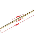 610mm Rear Axle Replacement For 49cc 50cc 110cc 125cc Electric Kids Go Karts ATVs Quad Bikes And Scooters, durable aluminum steel construction
