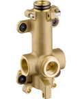 5 Inch Starck Basic Shelf Kit With Extension Pipe For Bathroom Showers Easy Install Valve Required Modern Shower Solutions