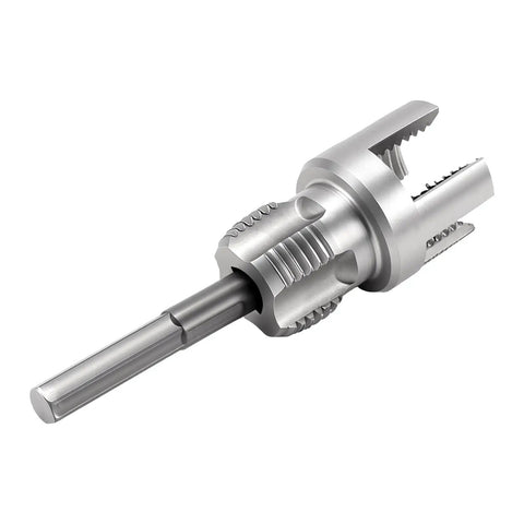 Top Rated 6 Piece Pipe Threading Tool Kit For Pvc with integrated dual function head, 1/2 inch for electric drill, high carbon steel.