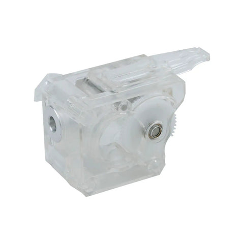 Dual Gear Drive Extruder Upgrade V3 Built For Ender 3 Series And CR-10 Prusa I3 DIY Printers With Bowden Style Feed Anycubic Mega S Tevo Tornado Wanhao D9 Anet A8 E10 No Jam Feeding High Torque Slippage Free, clear plastic extruder