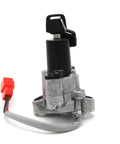 Durable Motorcycle Ignition Key Lock Switch Fits Yamaha XVS1100A Dragstar Classic And V Star With 2 Keys Easy Plug And Play Install No Tools Needed To Fix Your Ride Smoothly Save Cash At Shop And Start Engine Strong While Riding Safe At Night, aluminum housing with red connector