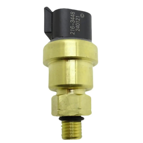 216-3448 Pressure Sensor Set Beefy OEM Replacement For Excavators Wheel Loaders And Industrial Generators Heavy Duty High Precision Hydraulic Sensor Kit Plug And Play Easy Install And Wide Compatibility For Essential Machinery Maintenance brass sensor with threaded fitting