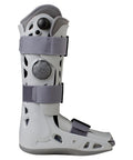 Aircast AirSelect Elite Universal Fit Walker Brace And Walking Boot with overlapping duplex air cells and semi-rigid shell.