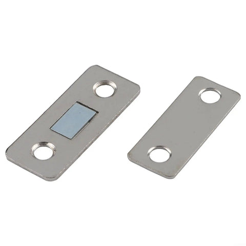 Magnetic Cabinet Door Catch And Closer Set For Cabinets And Drawers Keeps Doors From Slammin, Easy Install With Screws And Adhesive