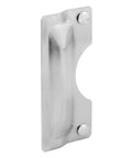 Latch Guard Plate Cover For Out Swing Doors, Stainless Steel Security Shield To Deter Forced Entry, Extra Security, 3x7 inch view