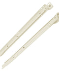 Beefy Heavy Duty Drawer Slides 12 Inch Full Extension Steel Cabinet Sliders For Household Drawers And Keyboard Tray Replacement 2 Pack Rugged Build Safe Stops Easy Mount shown in side view.