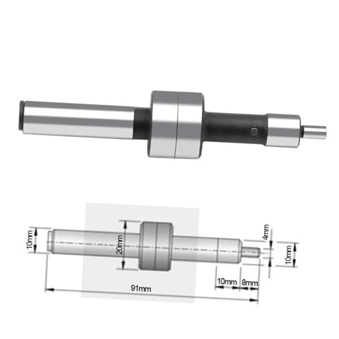 Machinist Positioning Tools Set, 2 Pack For Milling Machines, Shop Grade Offset Finder And Alignment Gauge with dimensions