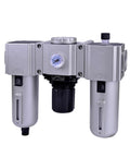 Built To Last Pneumatic FRL Combination Unit For Industrial Air Lines GAC400 Series with filter regulator lubricator