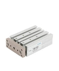 Premium Industrial Air Pneumatic Cylinder TCM12X30S with silver aluminum body, designed for hydraulic actuator smooth operation.