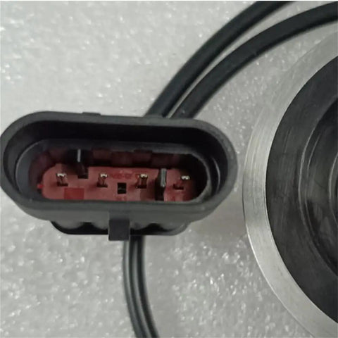 Tough Build Motor Speed Encoder Swap For Golf Carts Electric Vehicles Forklifts And Pallet Trucks Featuring 4 Wire Harness close-up of connector.