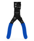 Cable Tie Tool For Plastic And Nylon Zip Ties With Auto Cutter And Fastening Fits Two Point Four To Twelve Mm Ties One Hand Operation