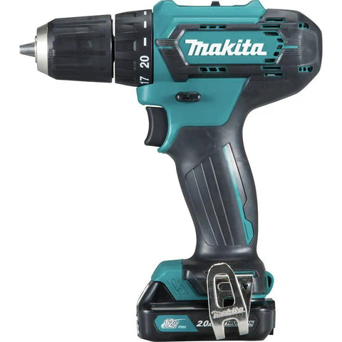 12V Max CXT Cordless Three Eighths Inch Driver Drill Kit With 2.0Ah Battery, Lightweight Yet Mighty For Quick Drilling And Driving, Ergonomic Soft Grip, Variable Speed, And Solid Torque For DIY Projects