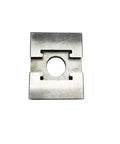 Heavy Duty Wedge Shaped Expansion Fixture With Bilateral M12 Bolts For Precision Machining Centers top view showing cutout design.