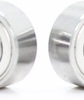 Two stainless steel hybrid ceramic bearings from Two Pack SMR52ZZ Air Bearing Two By Five By Two Point Five Millimeter ABEC Seven RC Car Bearings Beefed Up Spin Stainless Steel Hybrid Ceramic For Fishing Reels MR52ZZ SMR52 2Z