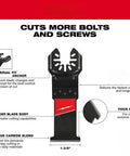 Oscillating Multi Tool Blade Set 9 Piece Titanium Enhanced Blades With Carbide Teeth For Up To 50x Longer Life Vs Bi Metal