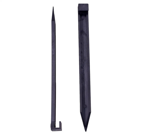 12 Pack Landscape Edging Spikes, 10 Inch Garden Stakes For Paver Edging And Weed Barriers, Durable UV Resistant Anchors