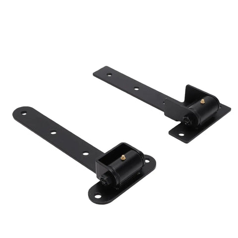 Heavy Duty Strap Gate Hinges 13 Inch Rated To Haul 900 Lbs Without Breaking A Sweat Crafted From Solid Stainless Steel For Farm Gates And Heavy Wood Doors built-in rollers