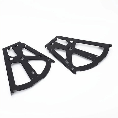 Two Layer Shoe Rack Hinges For Shoe Cabinet And Drawer Use Cold Rolled Steel Construction components on white background