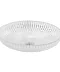 USZWBY Bathroom Vessel Sink Bathroom Crystal Glass Vessel Sink Clear Oval Shape Transparent Basin Bathroom Sink, flat view.