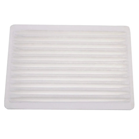 White ribbed air filter from Air Filter Kit 6A671-75090 for Kubota Cab AC Systems Built For Tough Jobs And Ready To Roll Fits KX040-4.