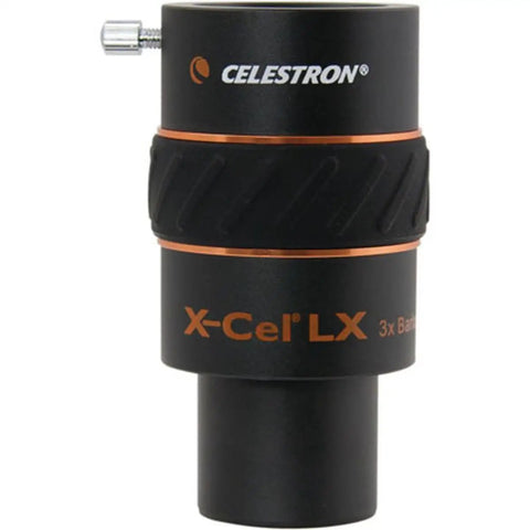 Boost Your Backyard Stargazing Game With A 3X Barlow Lens For 1.25 Inch Eyepieces Fully Multi Coated Apochromatic Optics Ultra Clean Optics Black Housing Expands Magnification For Fast Telescopes And Night Sky Exploration