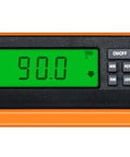 No Nonsense 48 Inch Digital Box Level gives high precision readouts with bright orange shell for craftspeople.