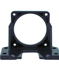 Beefy Heavy Duty Metal Auxiliary Motor Bracket Mount Built To Last For Industrial Equipment 90x90 Mm High Hardness Fixed Base To Secure Auxiliary Motors And Components. black metal auxiliary motor bracket mount, 90x90 mm fixed base