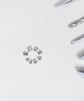 8 Piece Dowel Center Pin Set With Precision Point For Woodworking Drilling And Hole Alignment on white background