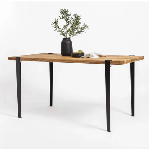 Adjustable Iron Table Legs For DIY Coffee And Dining Tables Dope Rust Resistant Finish Easy Install No Punching Design holding wood table