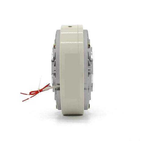 Side view of Powder Brake FZ50K3 for CNC machines and printing presses showing wiring and compact design.
