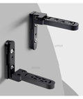 Invisible Stainless Steel Door Hinge For Wooden Doors, 80kg Load, Adjustable Hidden Pivoting Concealed Precision Casting, Gold Finish
