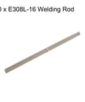 Bundle of 10 E308L-16 Stainless Steel Welding Rods 1/16 Inch by 10 Inch Electrodes A102 for welding stainless and galvanized steel