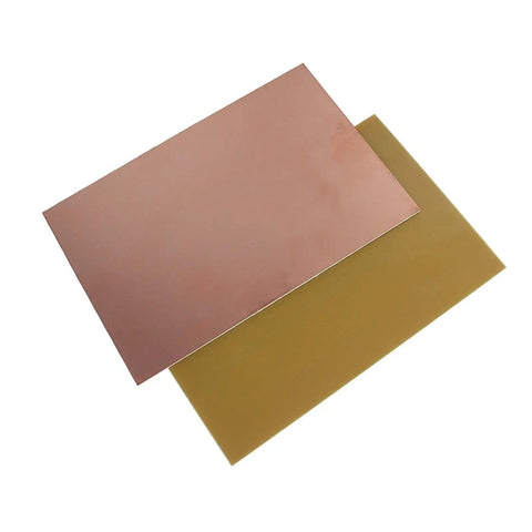 Five Pack Single Sided FR4 Copper Clad Laminate PCB Kit 7 By 10 Cm Laminate Circuit Boards For Prototyping And DIY Electronics Projects