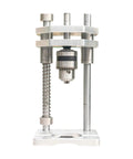 Vertical Drill Guide And Drill Press Adapter For Woodworking, Heavy Duty Steel Stand with chuck and support columns