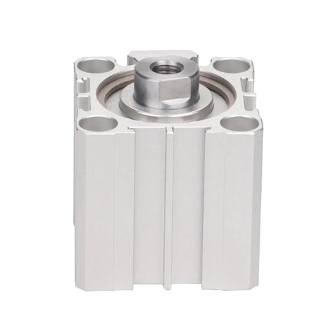 Straight Fire ACQ50 Pneumatic Compact Air Cylinder Featuring Multiple Stroke Lengths And A Non Magnetic Rod Built Tough For Smooth Automation And Tight Fit Installations Daily