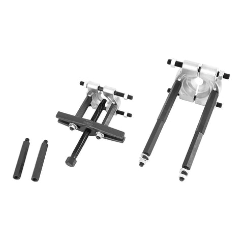 Image of a 5 Ton Bar Type Bearing Puller Set With Bearing Splitters And Gear Puller Kit For Bearings Pulleys Gears And Shafts Heavy Duty