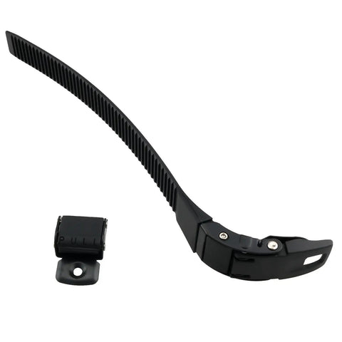Universal Roller Skate Buckle Strap Kit With Clips And Hardware Pro Grade Durable PVC and metal parts shown