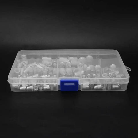 Heavy Duty Aluminum Rivet Nut Kit M3 Through M8 Threaded Inserts For Sheet Metal And Automotive Projects 150 Piece Fastener Set