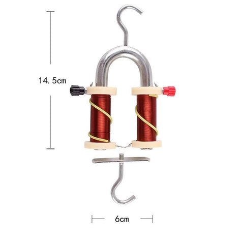 Shoe Shaped Electromagnet Teaching Tool For Physics Lab Demonstrations And School Science Experiments With Strip Electromagnet