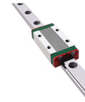 Get Your Build On Point With This High Precision MGN15H Linear Guide Rail Kit Featuring 100mm To 1000mm Slide Options For Smooth Low Friction Motion And Zero Maintenance Needed, MGN15H rail carriage on silver guide rail