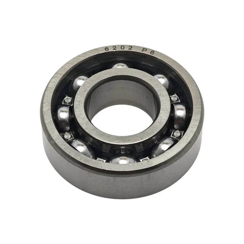 Crankshaft Bearing Oil Seal Kit For 359 357 XP Chainsaw Engine Heavy Duty Sealing Set displayed, circular metallic bearing