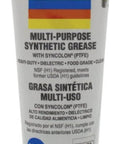 Synthetic Multi Purpose Grease 3 Oz Tubes Pack Of 2, NLGI Grade 2 Heavy Duty Lubricant, Dielectric And Food Grade, NSF H1 Safe