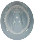 Top view of V-Gard Full-Brim Hard Hat With Fas-Trac III Ratchet Suspension Built For Tough Jobs And Serious Impact Protection