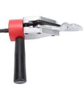 Heavy Duty Metal Shear Drill Attachment That Knocks Out Iron Aluminum Or Stainless Steel Sheets With CRV Steel Blade and Smooth 360 Rotating Handle